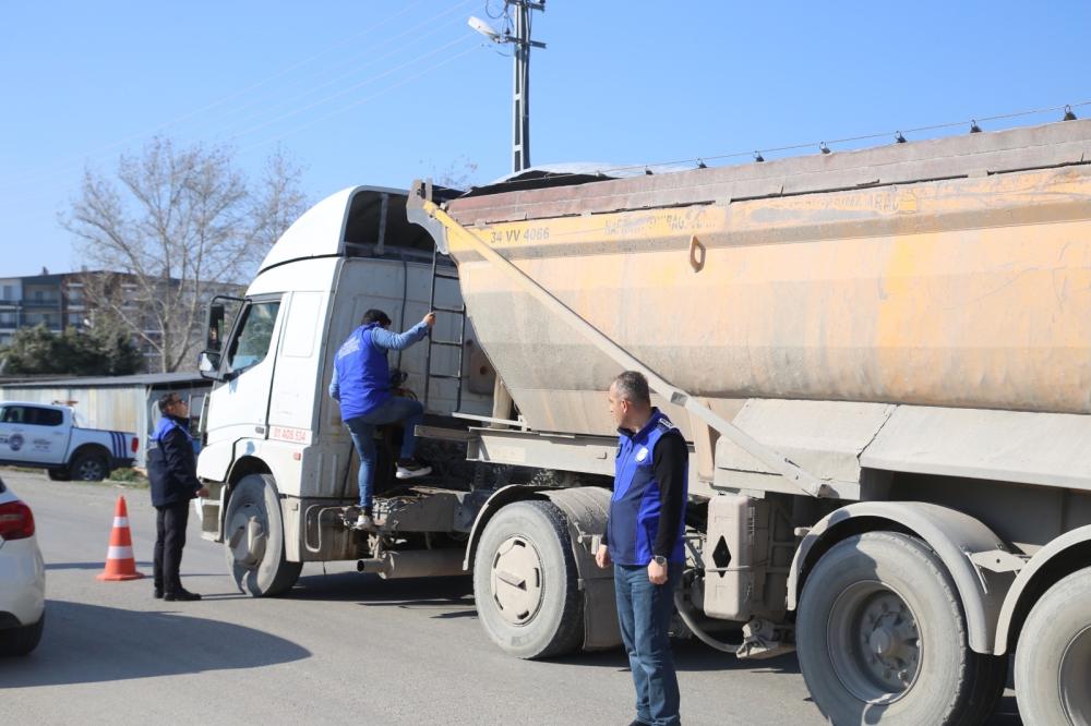 HATAY BÜYÜKŞEHİR BELEDİYESİ’NDEN TOPLU TAŞIMA VE HAFRİYAT DENETİMİ