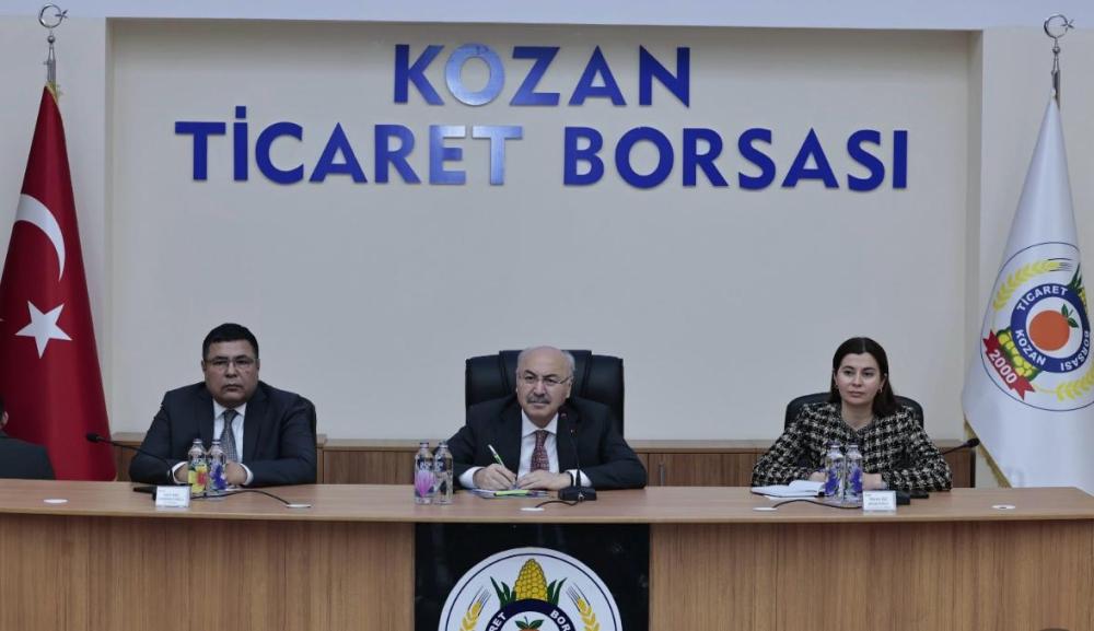 KOZAN’DA MUHTARLARLA BULUŞAN VALİ KÖŞGER: 