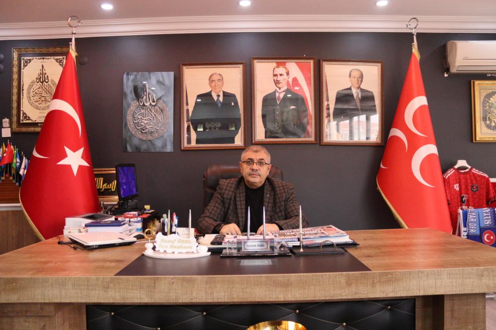 MHP'Lİ YUSUF ÖZEL: 