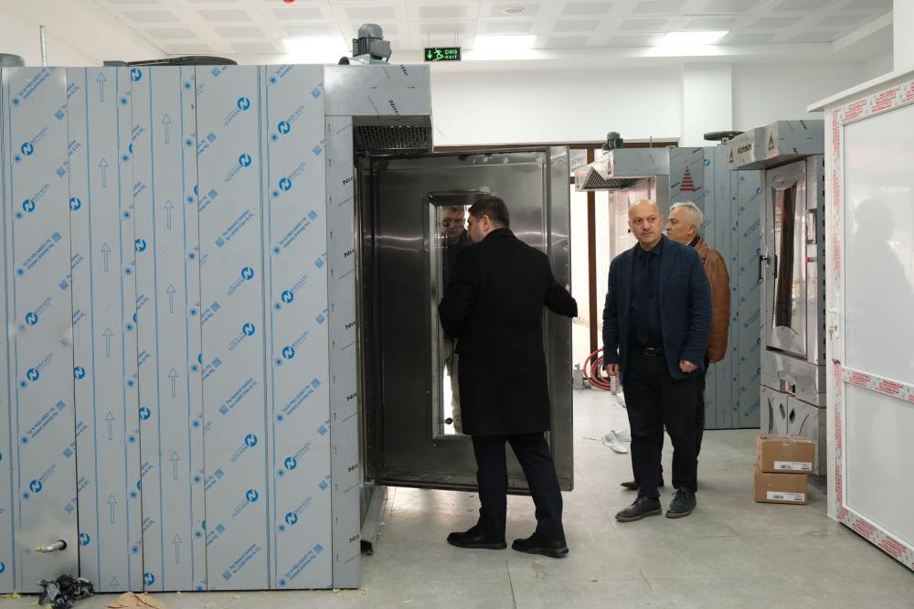 GÜDÜL BELEDİYE BAŞKANI MEHMET DOĞANY, EKMEK FIRINI ÇALIŞMALARINI İNCELEDİ