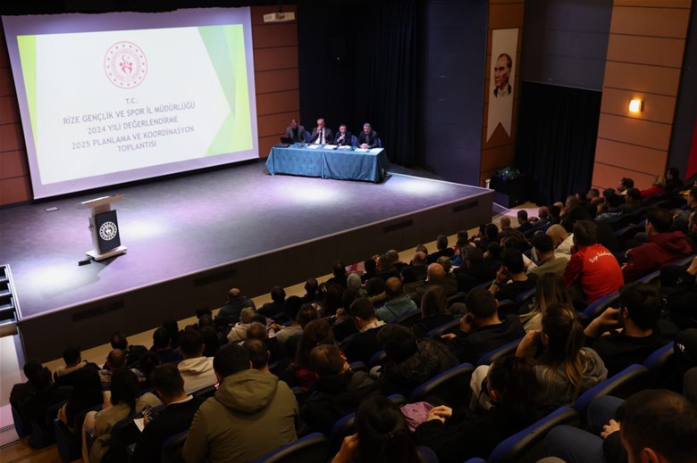 RİZE GENÇLİK VE SPOR İL MÜDÜRLÜĞÜ, 2025 YILI İÇİN PLANLARINI AÇIKLADI