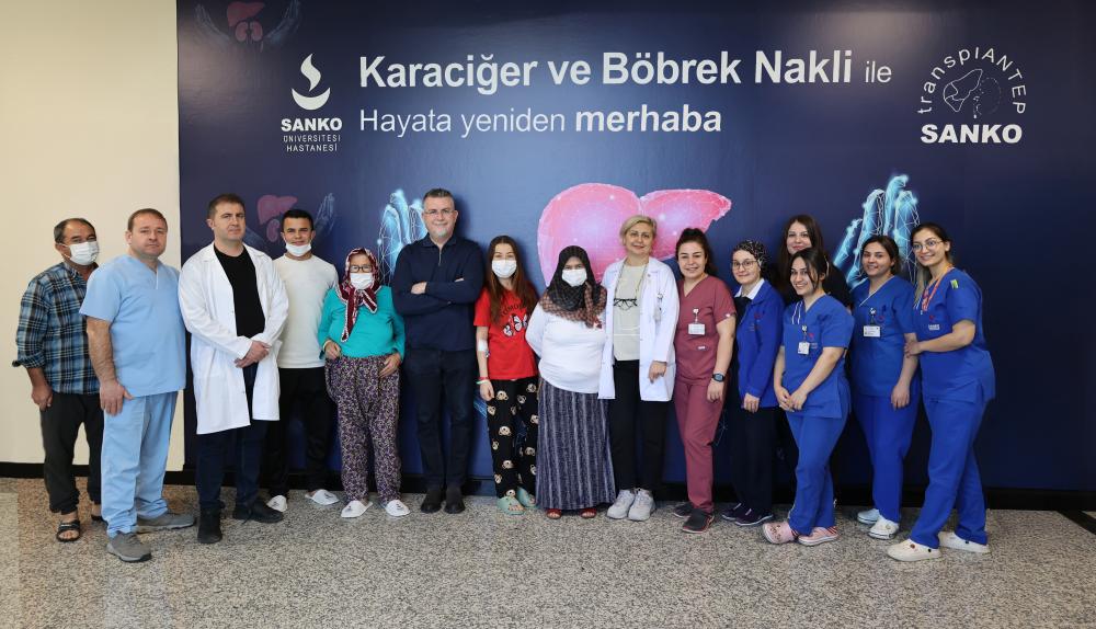 SANKO ÜNİVERSİTESİ HASTANESİ'NDEN ÜÇ HASTAYA UMUT OLAN BÖBREK NAKLİ