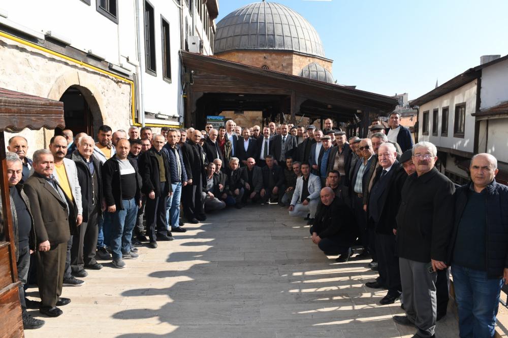BEYPAZARI BELEDİYE BAŞKANI DR. ÖZER KASAP, KALKINMA İÇİN STK’LARLA BULUŞTU