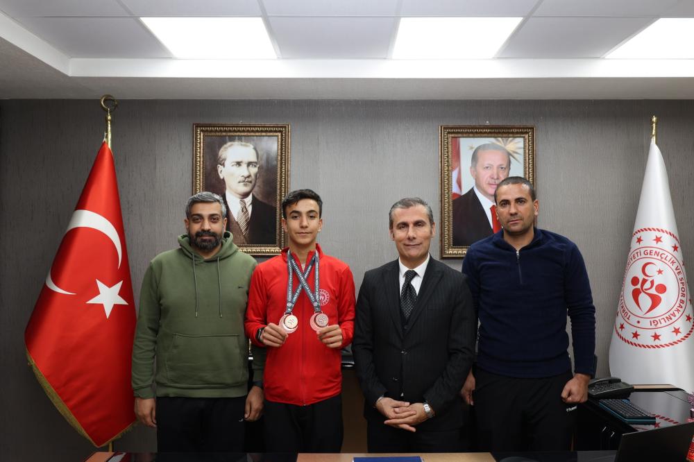 ADIYAMANLI SPORCU MUSTAFA YAVAŞ’TAN ALTIN MADALYA BAŞARISI
