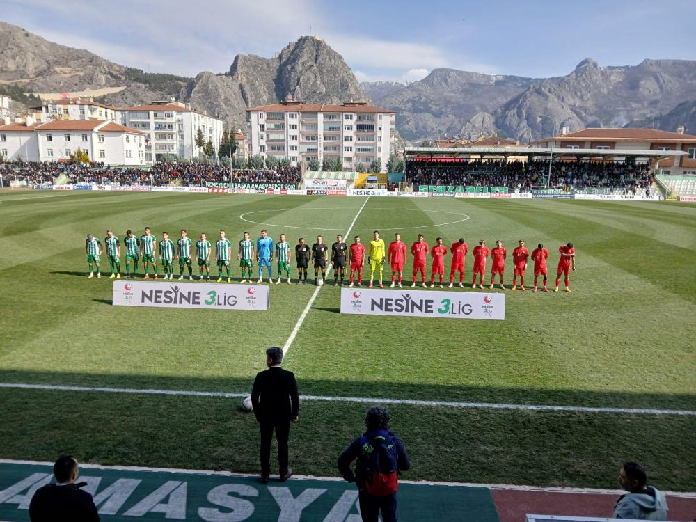 AMASYASPOR, EVİNDE ETİMESGUT SK’YA 1-0 MAĞLUP OLDU