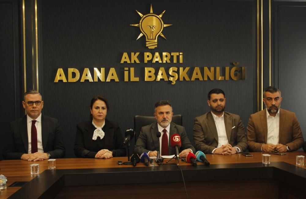 AK PARTİ ADANA İL BAŞKANI’NDAN KONGRE ÖNCESİ ÖNEMLİ AÇIKLAMALAR