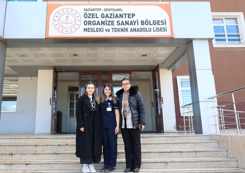 SANKO ÜNİVERSİTESİ HASTANESİ’NDEN GAZİANTEP OSB KOLEJİ’NDE İLK YARDIM EĞİTİMİ