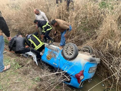 Hatay’da Feci Kaza: Ticari Taksi Uçuruma Yuvarlandı