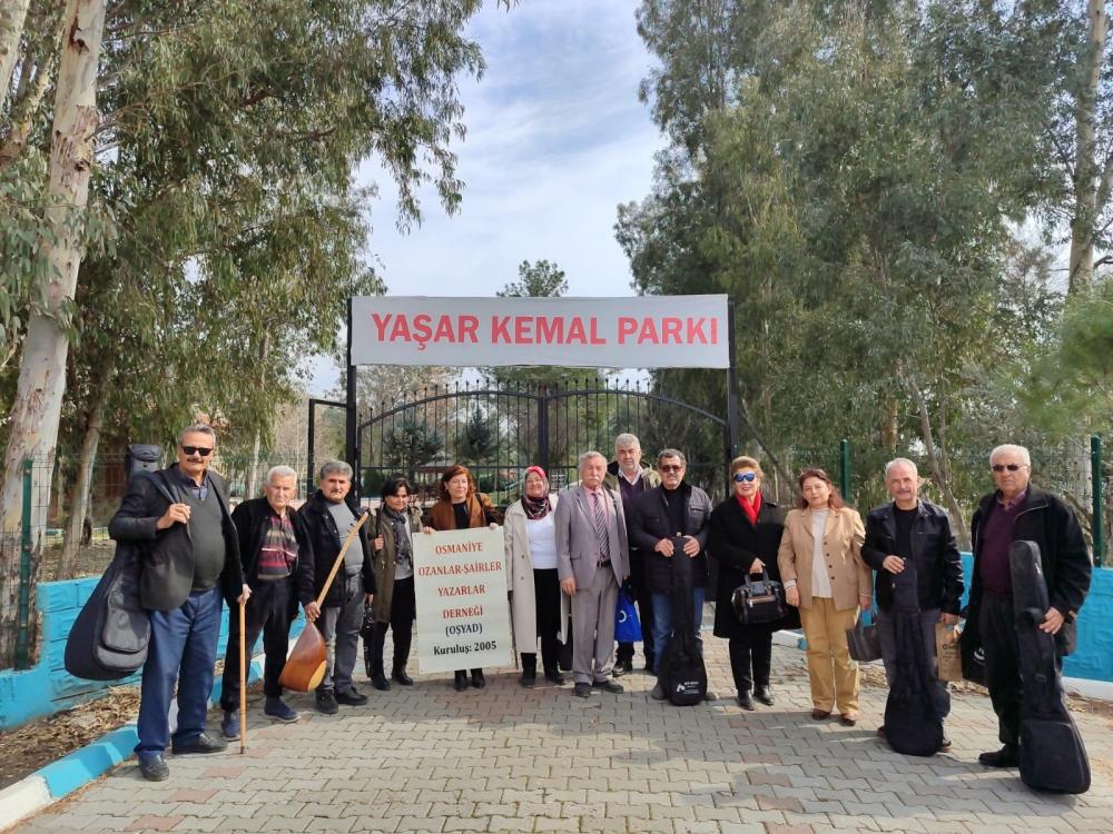 OSMANİYE’DE YAŞAR KEMAL, VEFATININ 10. YILINDA ANILDI
