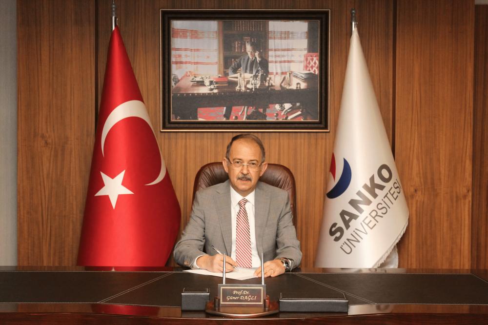 SANKO ÜNİVERSİTESİ REKTÖRÜ DAĞLI: 