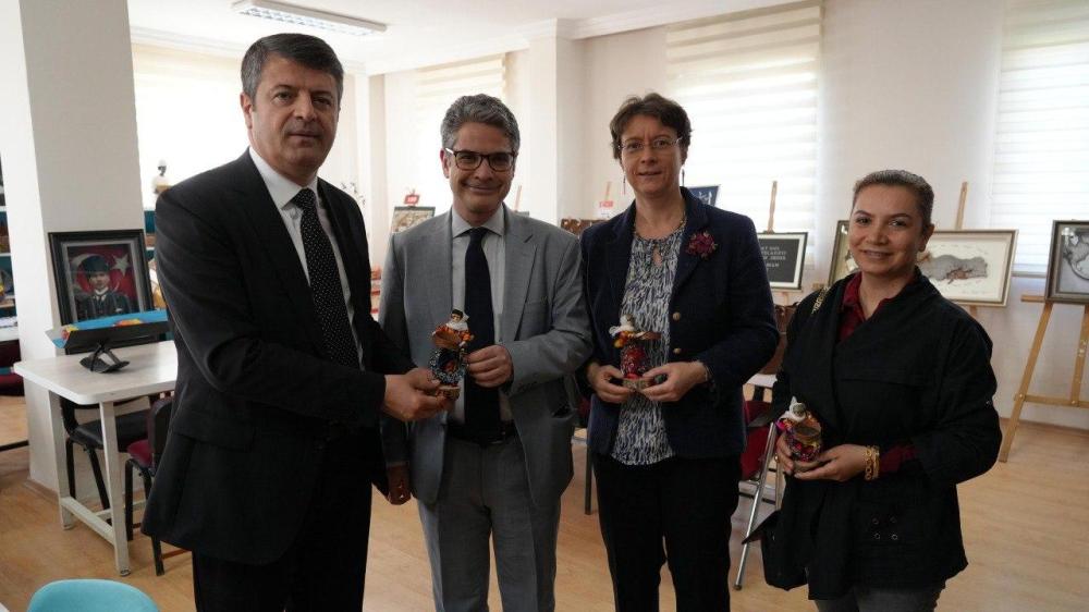 FRANSA’NIN TÜRKİYE BÜYÜKELÇİSİ DUMONT, ADIYAMAN’I ZİYARET ETTİ