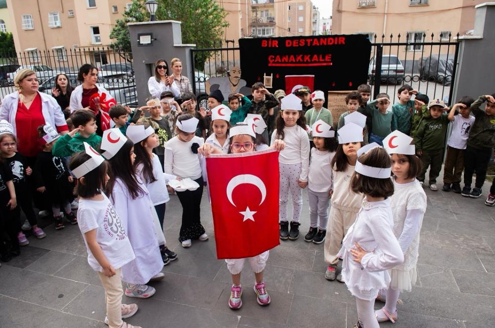 SEYHAN BELEDİYESİ KREŞLERİNDE 18 MART ÇANAKKALE ZAFERİ ANMA ETKİNLİKLERİ DÜZENLENDİ