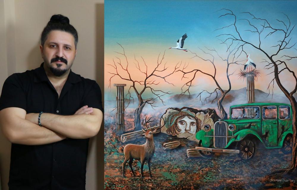 Selman Uzun’un “Sessiz Tanıklar” Sergisi Gaziantep’te Açılıyor