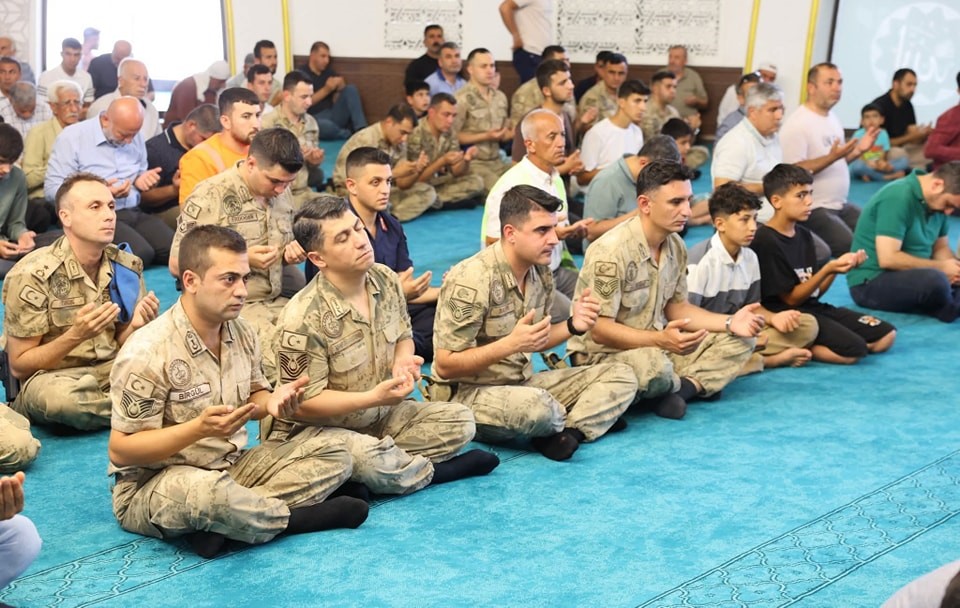 Adıyaman'da Jandarma Haftası Kapsamında Şehitler İçin Mevlit Programı Düzenlendi