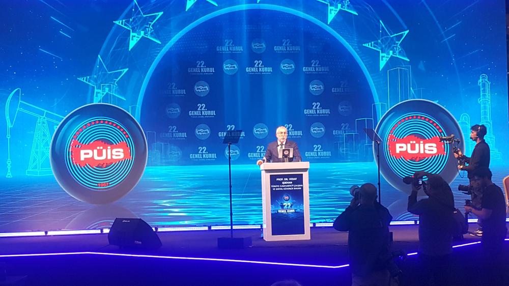 PÜİS GENEL BAŞKANI İMRAN OKUMUŞ GÜVEN TAZELEDİ