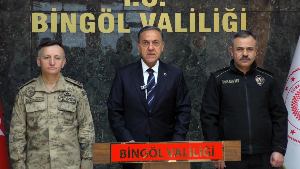 Bingöl Valisi Usta: “Huzur İçin 7/24 Sahadayız”