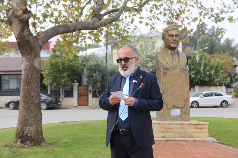AHMET TANER KIŞLALI GÜZELBAHÇE’DE ANILDI