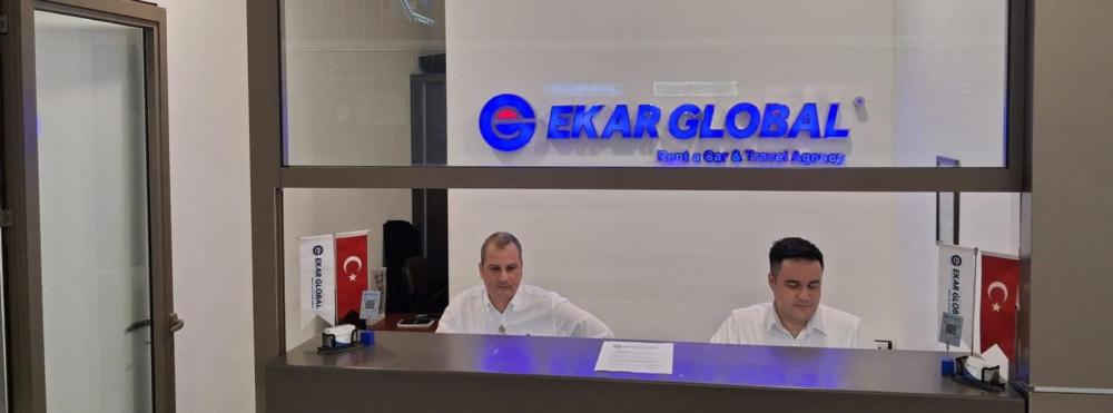 EKAR GLOBAL RENT A CAR, ÇUKUROVA HAVALİMANI OFİSİYLE HİZMET AĞINI GENİŞLETTİ