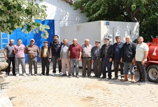 Ödemiş’in dağ köyüne soğuk hava deposu desteği Büyükşehir tarım üreticisinin imdadına yetişti