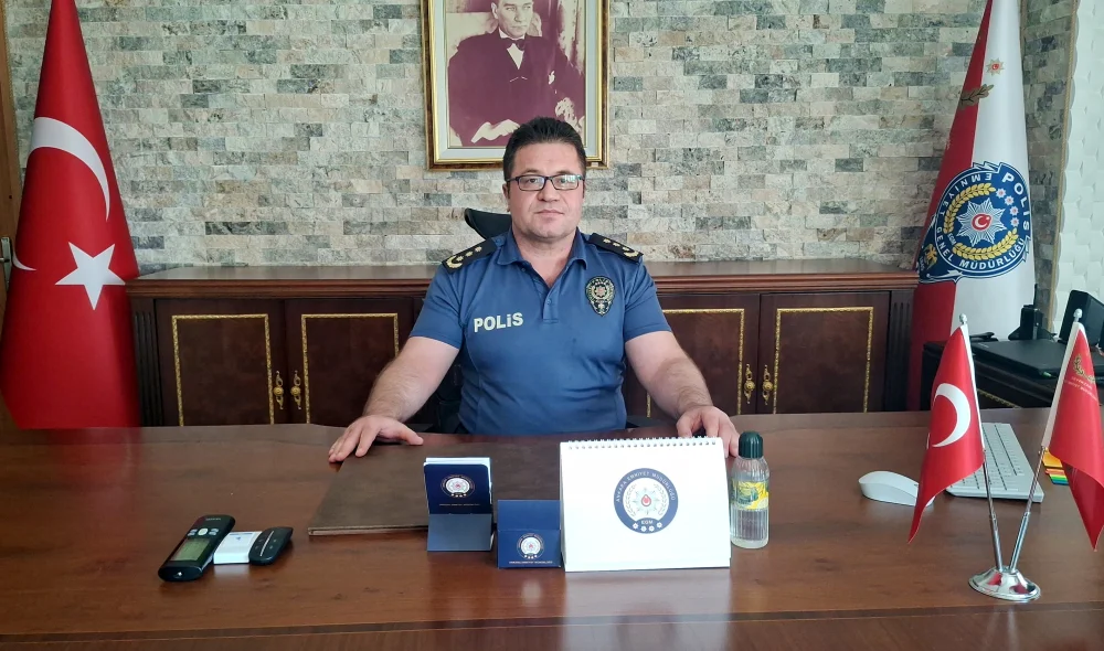 Beypazarı'nda yeni İlçe Emniyet Müdürü göreve başladı: