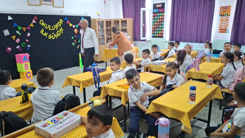 BEYPAZARI'NDA 2026-2027 EĞİTİM ÖĞRETİM YILI İÇİN DERS ZİLİYLE BU GÜN BAŞLADI..