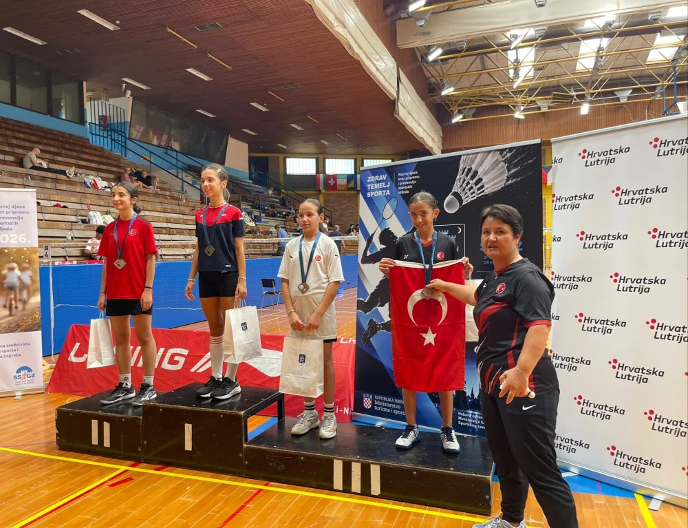 YUNUSEMRELİ IRMAK'TAN ZAGREB'DE BRONZ MADALYA