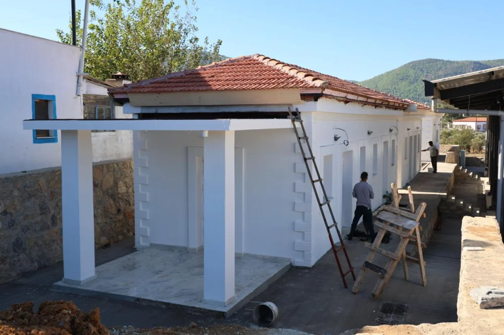 PINARLIBELEN PAZAR YERİ VE SOSYAL ETKİNLİK ALANI PROJESİNDE SONA YAKLAŞILDI