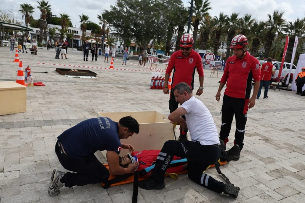 Bodrum Belediyesinden Afet Farkındalık Etkinlikleri
